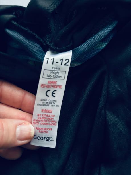 An24/ kostým kostlivec svítivý - v.11/12 let, 