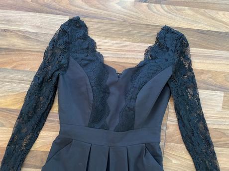 Večerní elegantní šaty s krajkou, vel. 34/xs, orsa, orsay,xs