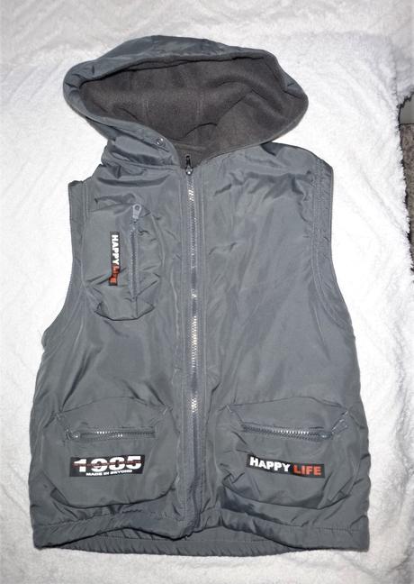 Oboustranná vesta klučičí - vel.cca 146 a více, 146