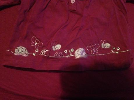 Dívčí halenka včela, šnek, beruška, motýl, cherokee,68