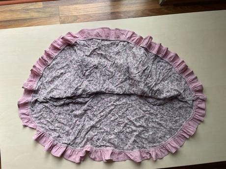 Kolová krátká sukně s vintage vzorem, vel 176 i as, 176