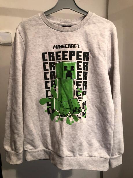 Šedá mikina minecraft, 146