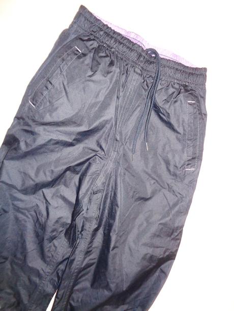 Tmavomodré nepromokavé šusťákové kalhoty, alive,128