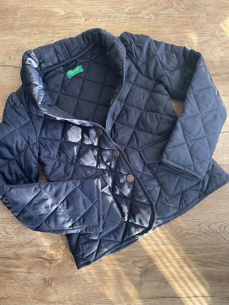 Modra bunda/sako/kabatek, benetton,122