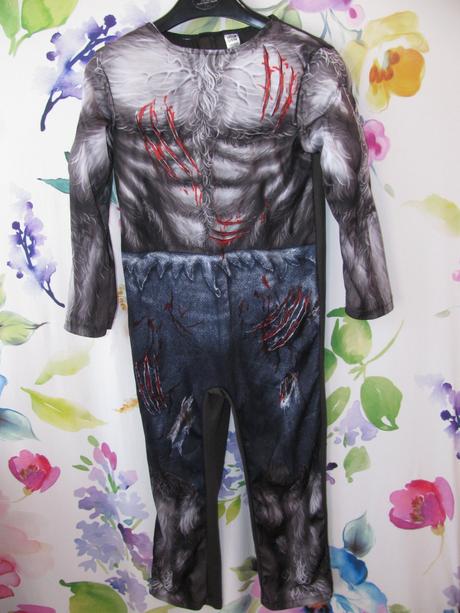 Luxusní elastický kostým vlkodlak, 