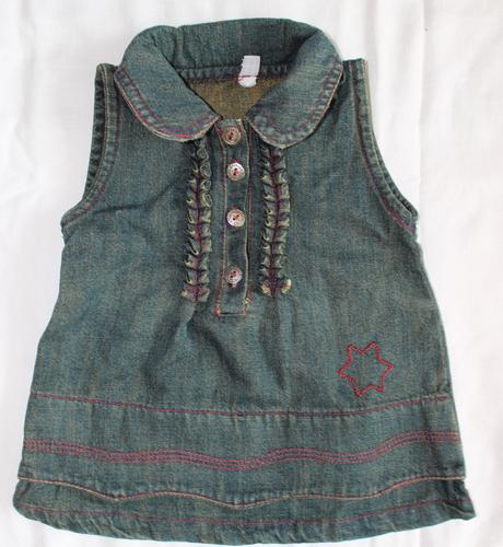 Ao164. riflové šaty s hvězdou, 68