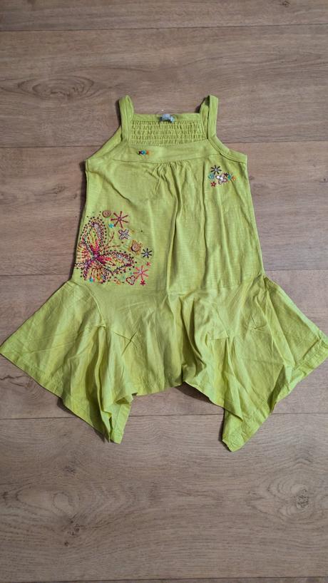 E17 letní trikové šaty funky diva vel. 104, funky diva,104