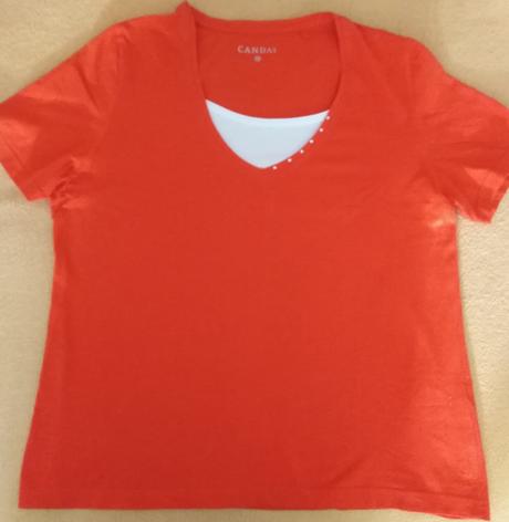 Krásná nová jarní trička m/l, c&a,l / m