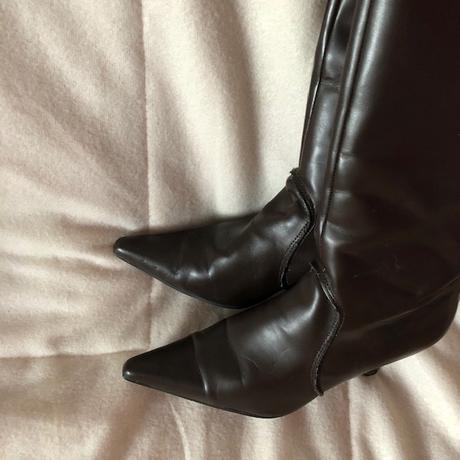 Vysoke hnede kozacky 37, 37