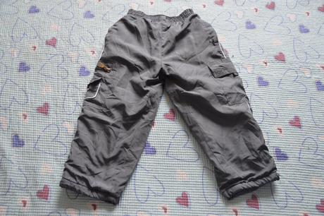 Oteplené kalhoty, šusťáky, oteplováky oteplovačky, 104