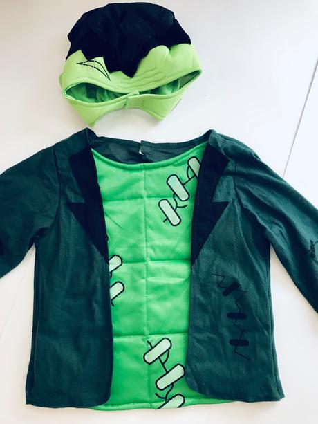 Vel.asi 6/7 let - st2/ kostým frankenstein, 