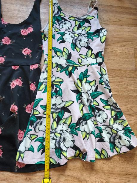 3krát dívčí / dámské šaty xs/s, 164, h&m,164