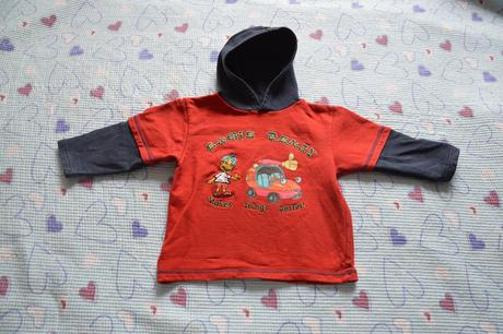 Bavlněná mikina s kapucí, george,98