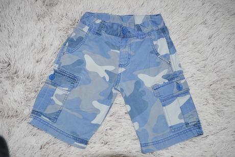 Maskacove modre kratasy benetton 120 in s, benetton,122