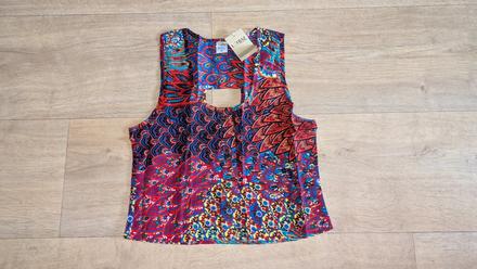 Ch06  dámské tílko crop tops vel. xs, xs