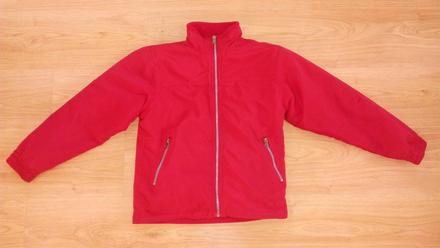 Bunda přechodová oboustranná vel.140/146, 140