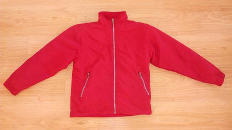 Bunda přechodová oboustranná vel.140/146, 140