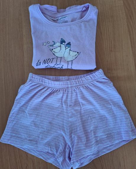 Pyžamo dívčí letní vel 110-116, lupilu,110