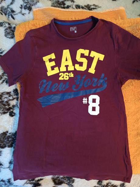 Pánské tričko krátký rukáv f&f, f&f,s