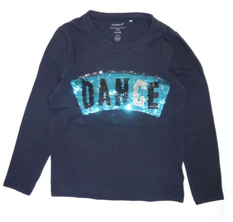 Bavlěné tričko, měnící ftlitry vel.128, name it,128