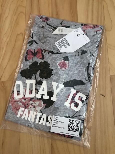 Tríčo s kytičkama, h&m,170