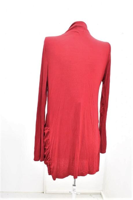 Červený cardigan - vel.m-max.l, m