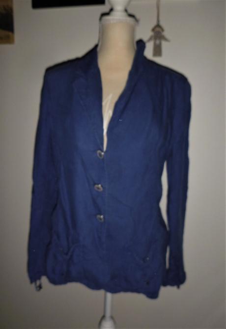Letní-lněné sako vel.m-l, m