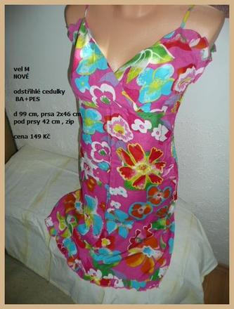 Šaty dámské letní vel m, m