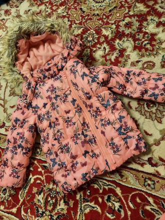 Kytičková zimní bunda, cherokee,98