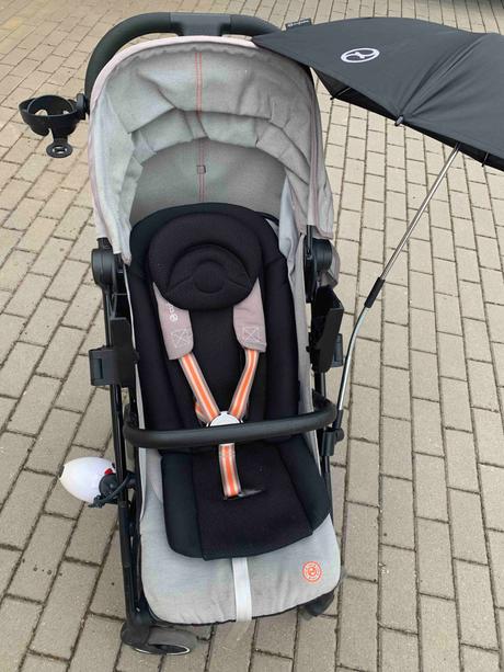 Cybex beezy v barvě fog grey, model 2023, cybex,cybex beezy