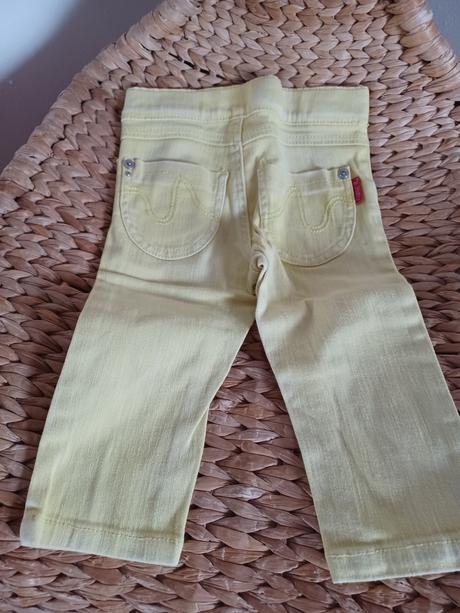 Žlutý komplet esprit + name it 104/110, esprit,104