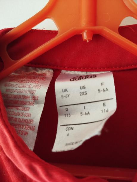 Kraťasy a tričko zn. adidas vel.116, adidas,116