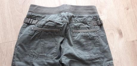 Krásné plátěné kalhoty zn. h&m vel. 140, h&m,140