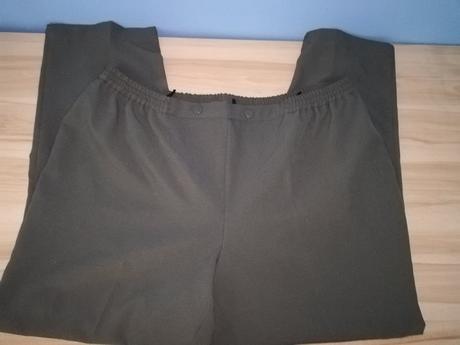 Dámské khaki kalhoty vel.50, 50