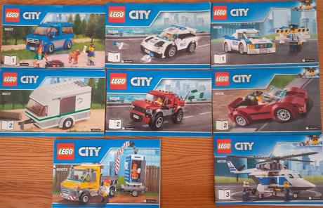 Lego city 60117, pouze 1x složené,