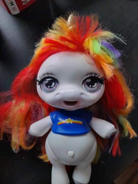 Velký jednorožec poopsie barevný střihlá ofina, 