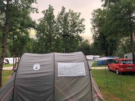 Jednou použitý stan colemann coastline 4 deluxe, coleman