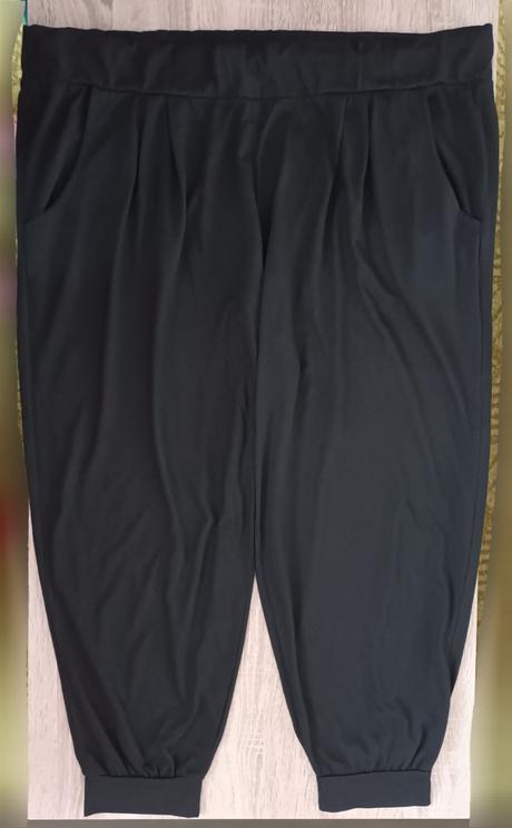Dámské letní kalhoty černé esmara, esmara,xxl