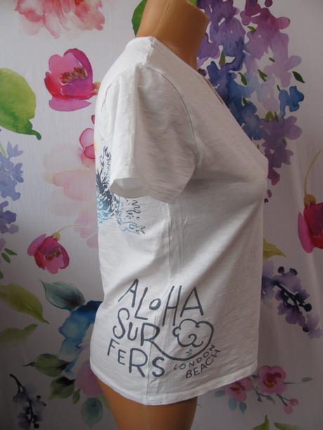 Bavlněné bílé tričko s potiskem, pepe jeans,152