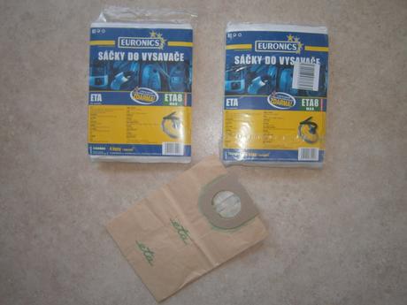 Sáčky do vysavače, 9 ks, 