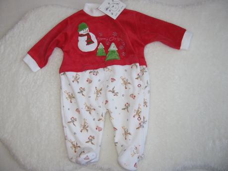 Kojenecké dupačky s vánočním motivem-just too cute, 62