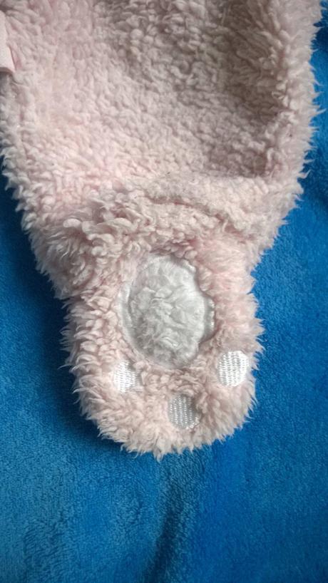 Chlupatý overal / kombinéza podšitý bavlnou, pumpkin patch,62