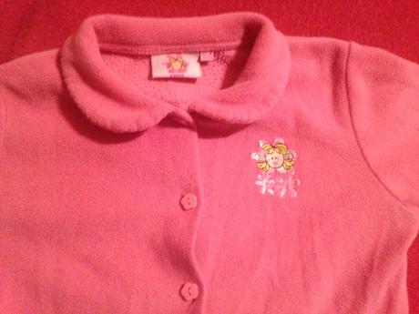 Dívčí mikina holčička, květy, 86