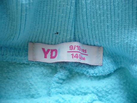 Tepláky zn. yd vel. 140 na 9-10 let, young dimension,140