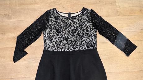 Krásné šaty nuance s krajkou vel. 46, 46