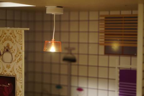 Woody domeček pro panenky s výtahem,