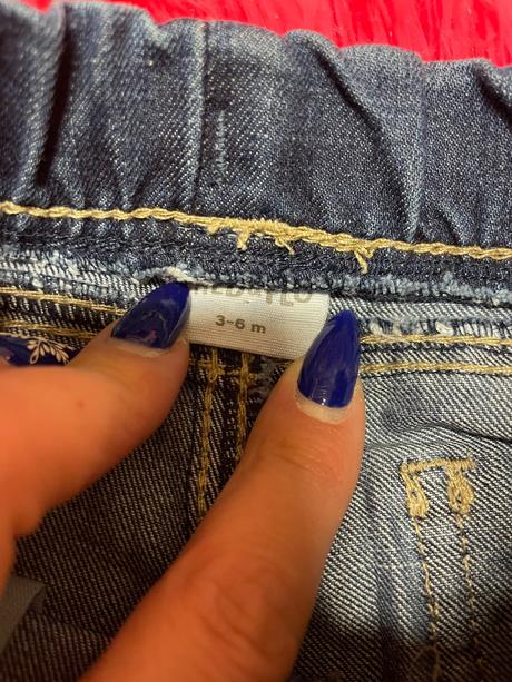 Chlapecké džíny fred & flo 3-6 měs., 68