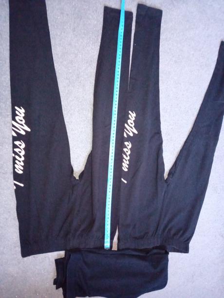 2 x cerne tenké leginy, 134