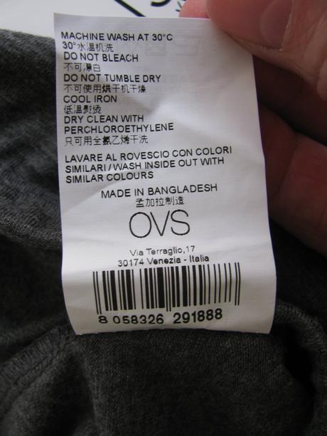 Bavlněné elastické šedé legíny-ovs kids, ovs,122