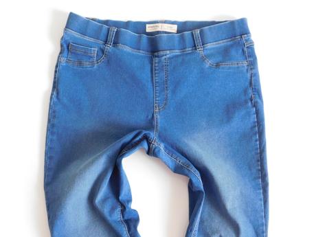 Dámské elastické džíny-kalhoty, 48